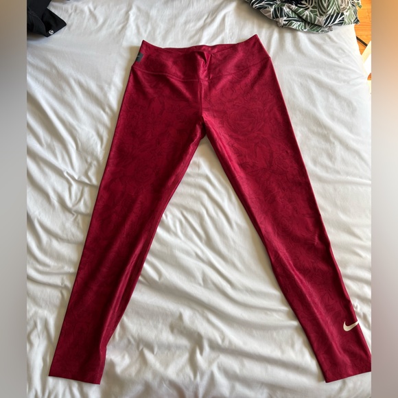 Nike Pants - Red Nike Leggings